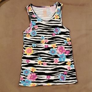 Flower tank top